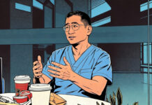 “One Injection” for Varicose Veins? What Glue (Cyanoacrylate) Really Does Dr. Qiang Zhang engaging in a teaching discussion with fellows