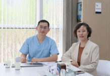 A Visit Leads to a New Textbook Dr. Qiang Zhang with Ms. Zhou Ning, Senior Editor at People's Medical Publishing House